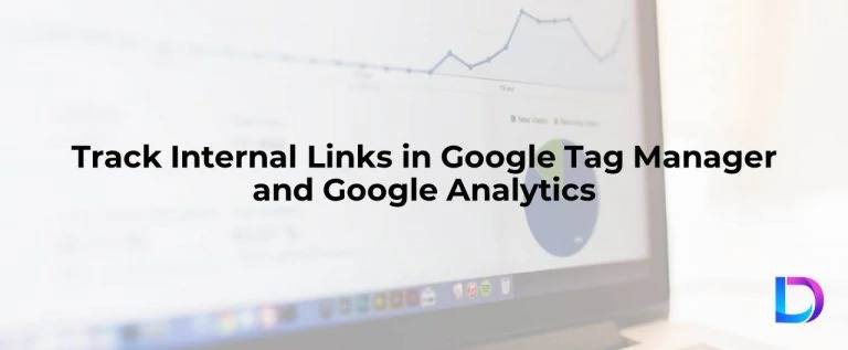 google analytics track internal links
