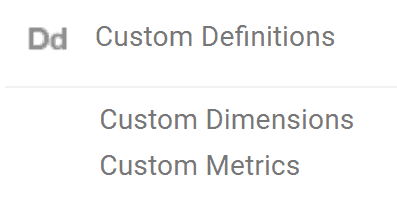 ga custom dimensions metrics