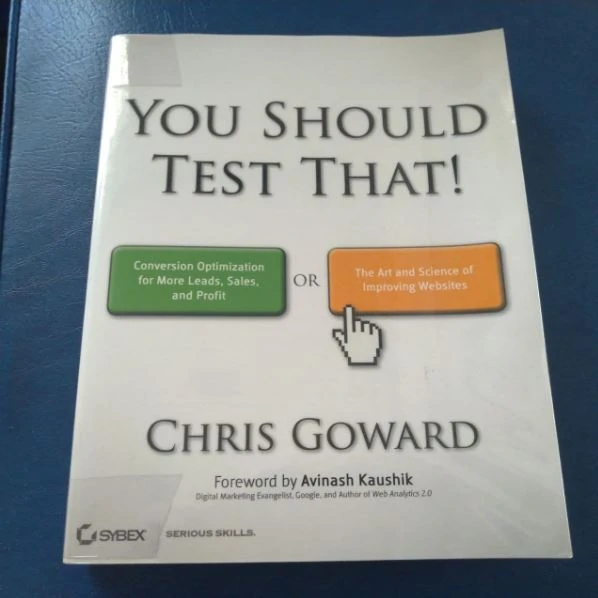 cro book you should test that
