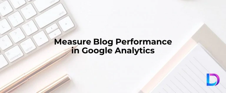 blog performance in google analytics