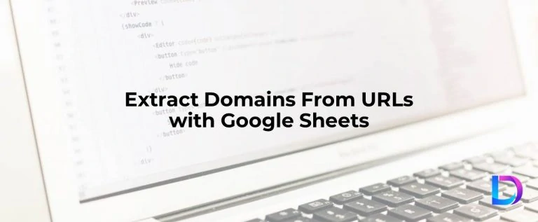 extract domain from url google sheets