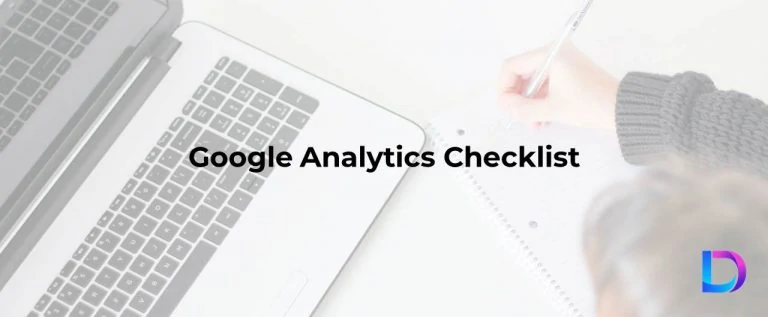 google analytics checklist