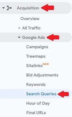 ga site search5 gads query