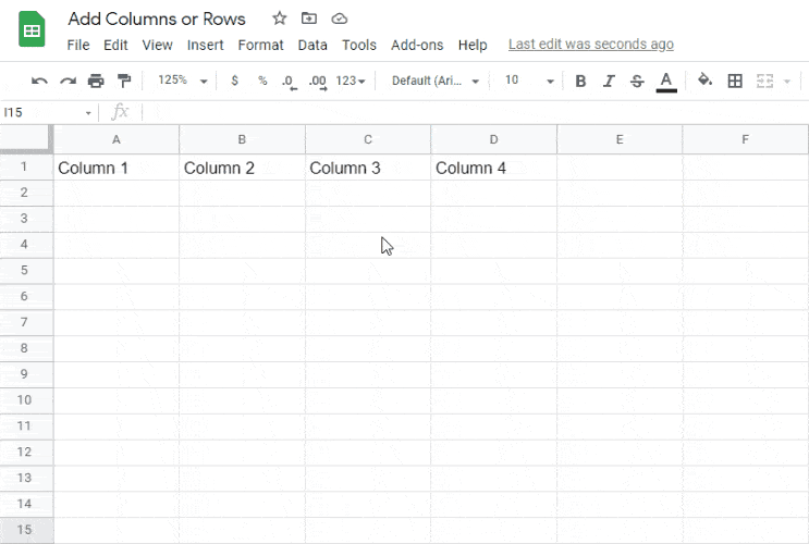 How To Add A Column On Multiple Worksheets