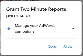 google ads to sheets4