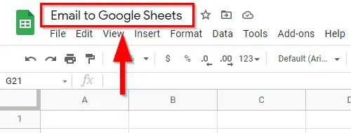 gmail to sheets integromat 9