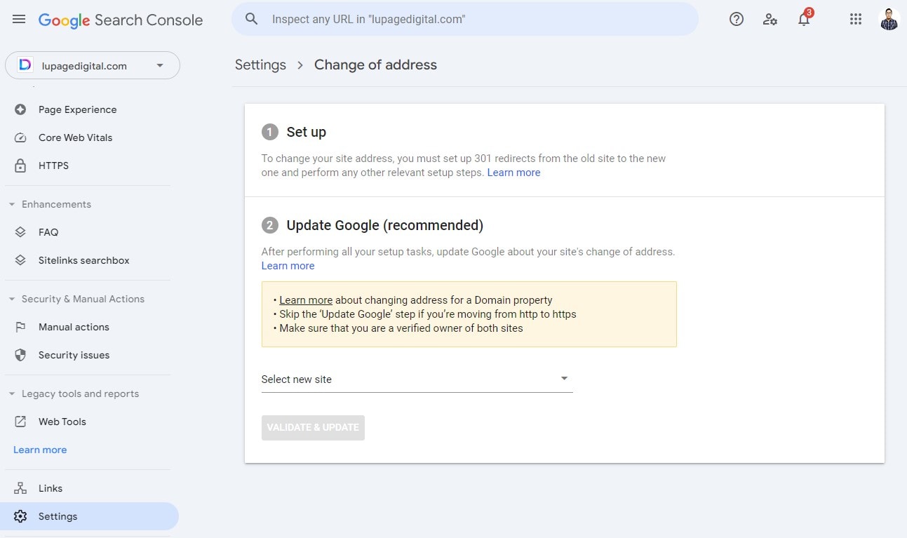 seo migration 04 change address